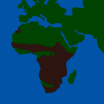 African Serval Map